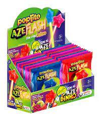 PIRULITO POPLITO AZEFLASH 24X11G SORTIDO