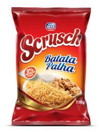 BATATA SCRUSCH 500G PALHA - 3080