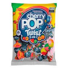 PIRULITO CHERRY POP 50UND TWIST 2 EM 1