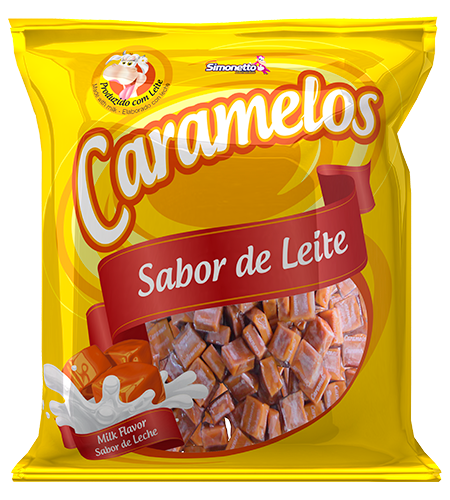 CARAMELO SIMONETTO 500G LEITE - 0798