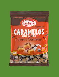 CARAMELO EMBARE 660G LEITE/CHOCOLATE - 10011