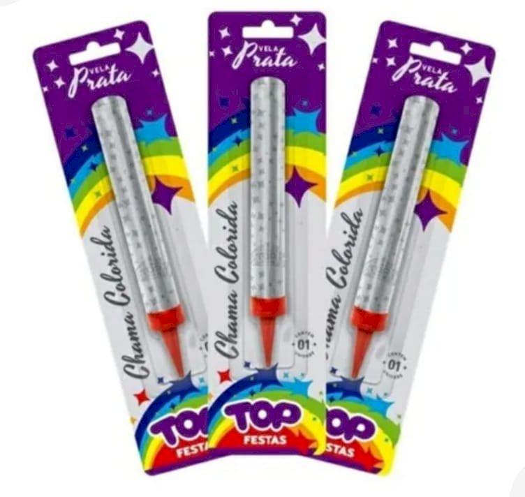 VELA TUFAO PRATA - 2875