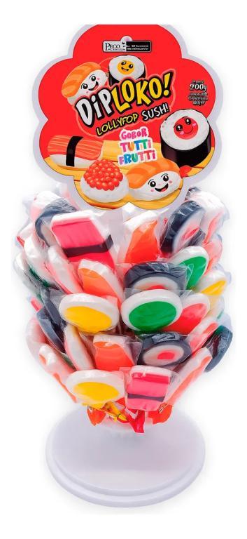 DIPLOKO LOLLIPOP 60X15G SUSHI