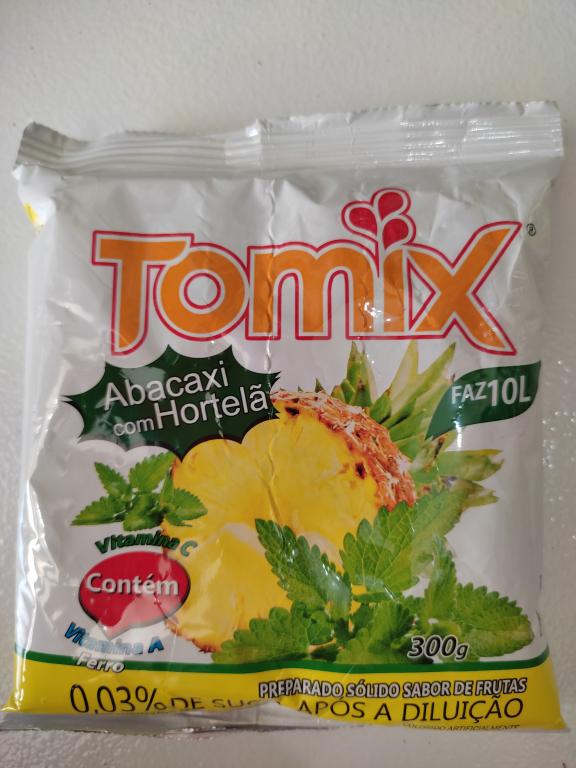REFRESCO TOMIX 250G ABACAXI/HORTELA - 3261