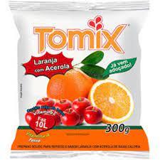 REFRESCO TOMIX 250G LARANJA/ACEROLA