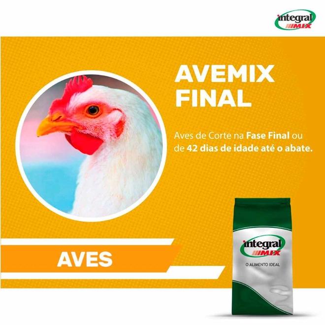 RAÇÃO AVEMIX 40KG ENGORDA - 3291
