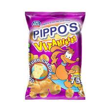 SALGADINHO PIPPOS 75G CHEDDAR
