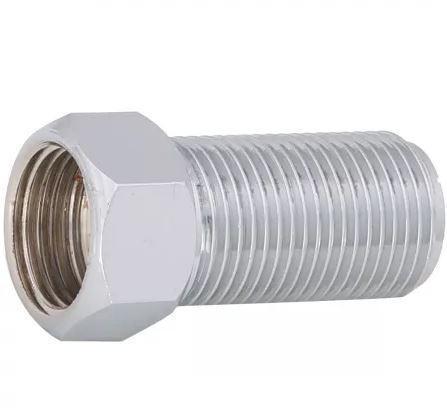 AUMENTO LONGO INOX 5 CM CROMADO 1/2 TD METAIS