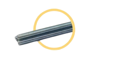 BARRA ROSCADA ZINCADA 5/16 - 1 METRO OUROFIX