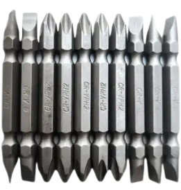 BITS PONTAS DUPLAS MAGNETICAS C/10 PÇ  SQ