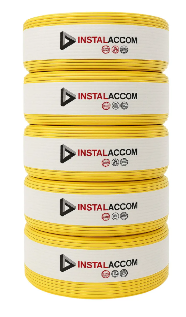 CABO FLEXIVEL AMARELO 4,0MM