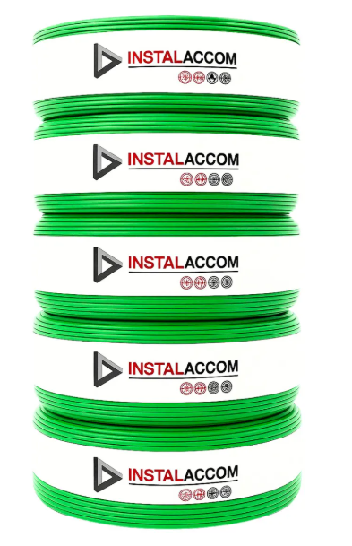 CABO FLEXIVEL VERDE 4,0MM