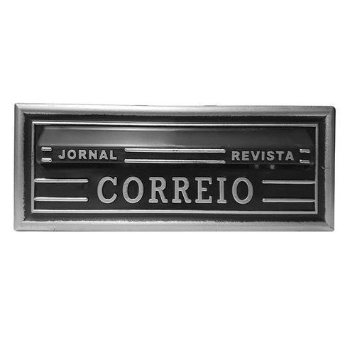 CAIXA DE CORREIO 28 P PRATA MURO REAL