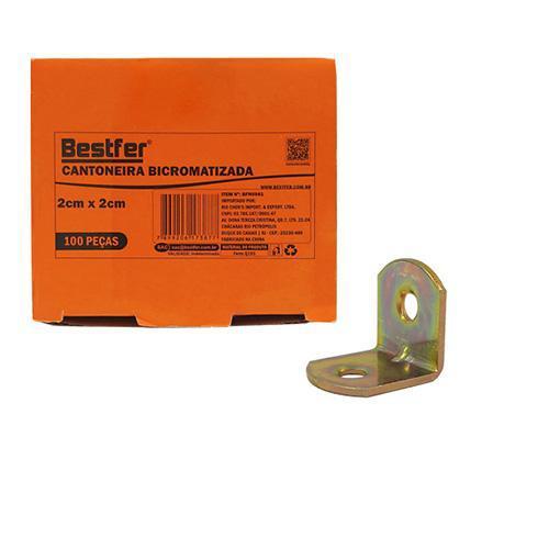 CANTONEIRA BICROMATIZADA 2X2X1.9CM BESTFER