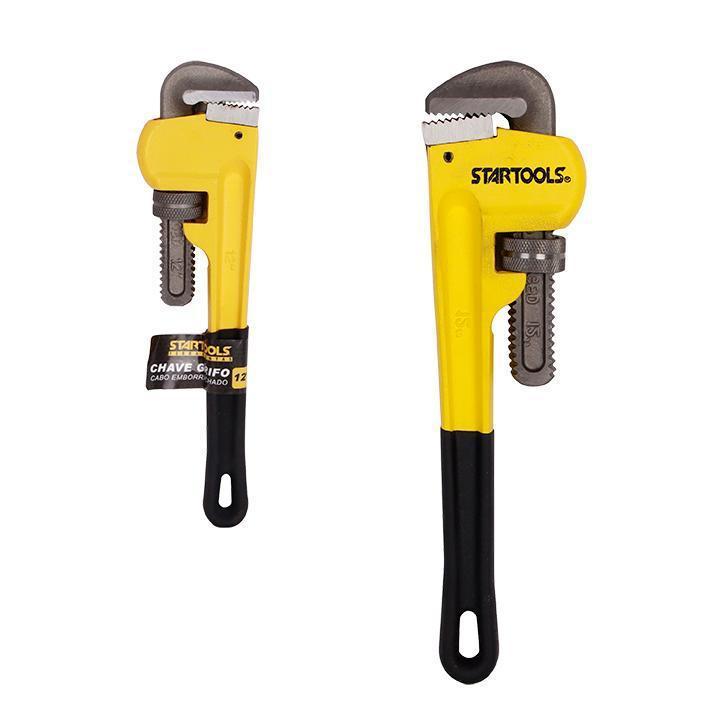 CHAVE GRIFO CABO EMBORRACHADO 12'' STARTOOLS
