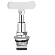 CHAVETA CROMADA M-18 METAL TD METAIS