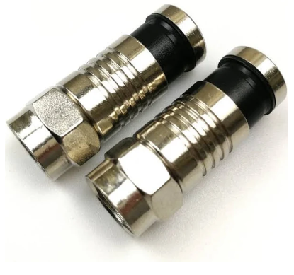 CONECTOR CABO DE ANTENA DE TV R6  CANAA