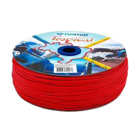 CORDA 03MM VERMELHA TROPICAL UNICA RIOMAR