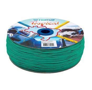 CORDA 05MM VERDE TROPICAL C/ 250M UNICA RIOMAR