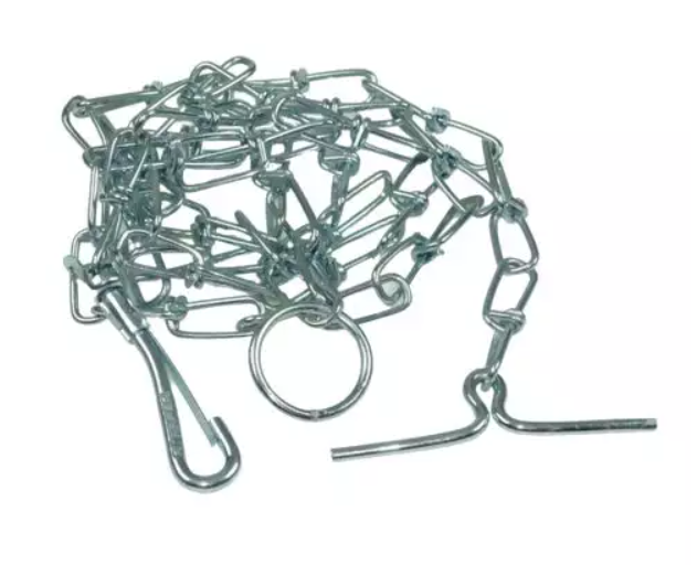 CORRENTE CÃO ZINCO NUMERO 7 C/ 1,5M STARFER