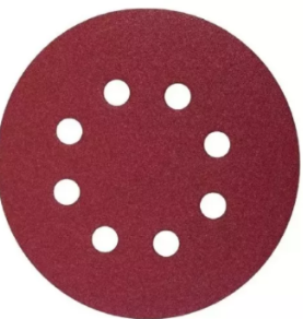 DISCO DE LIXA COM VELCRO PERFURADO 125 MM X 120 GRAO 10PÇS PROFIELD