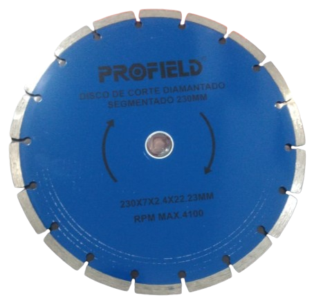 DISCO SEGMENTADO 9'' GOLFIELD