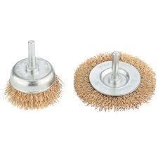 ESCOVA CIRCULAR DE AÇO (2 PÇS) 75/100MM (REF. 744809) MTX