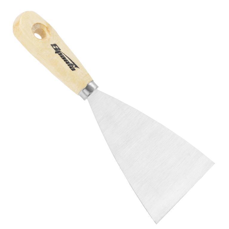 ESPATULA AÇO CABO MADEIRA 2.1/4''X 60MM SPARTA