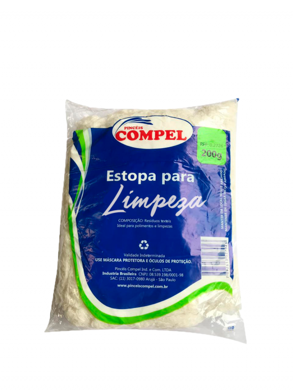 ESTOPA LIMPEZA (200 GRAMAS) COMPEL