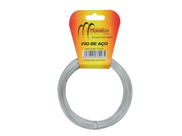 FIO DE AÇO 06 MM X 60 MT MONALIZA