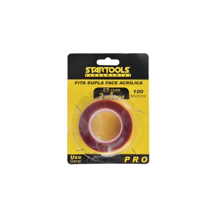 FITA D. FACE 2M X 25MM STARTOOLS
