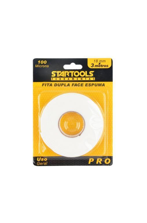 FITA D. FACE 3M X 18MM STARTOOLS