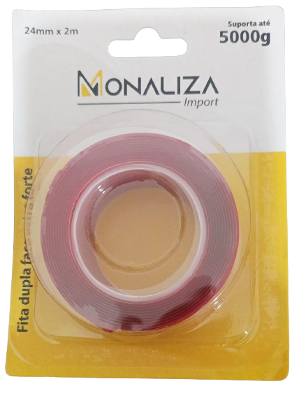 FITA D. FACE EXT F. 2M X 24MM MONALIZA