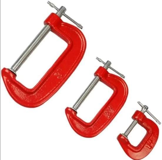 GRAMPOS EM C 1''/2''/3'' BRASFORT (3PÇS)