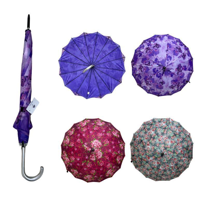 GUARDA CHUVA FLORIDO 16 VARETAS ISTOK