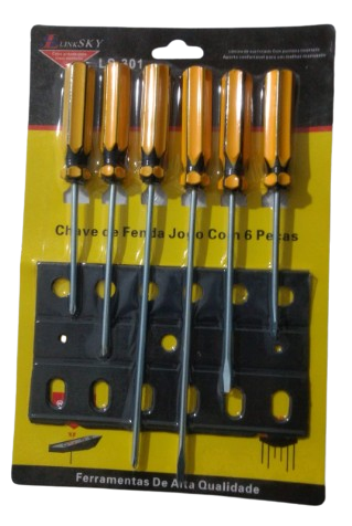 JOGO CHAVE DE FENDA PHILLIPS JOGO (6 PÇS) MONALIZA