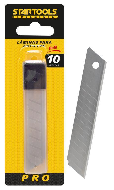 LAMINA P/ ESTILETE C/10 LAMINAS STARTOOLS
