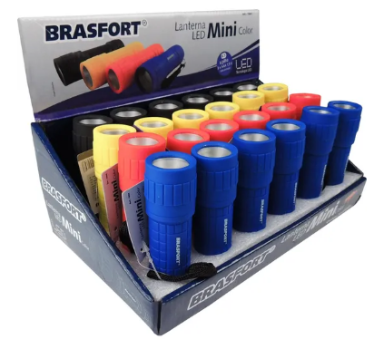 LANTERNA LED MINI COLOR BRASFORT