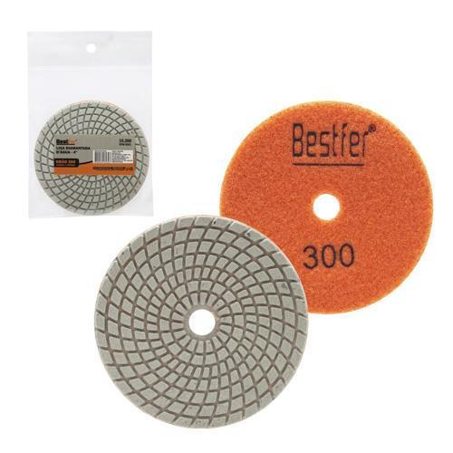 LIXA DIAMANTADA D'AGUA 4'' - GRAO 300 BESTFER