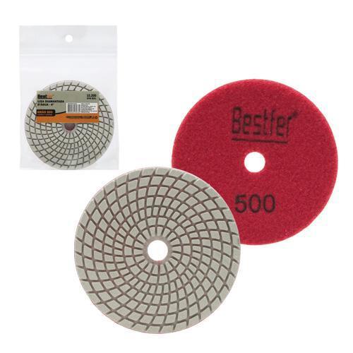 LIXA DIAMANTADA D'AGUA 4'' - GRAO 500 BESTFER