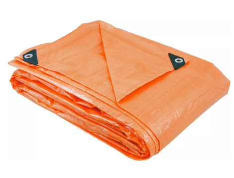 LONA PLASTICA LARANJA 4 X 4MT 100 MICRAS AJAX