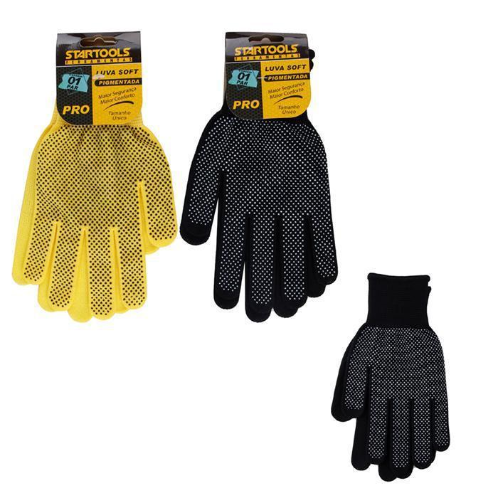 LUVA SOFT PIGMENTADA STARTOOLS