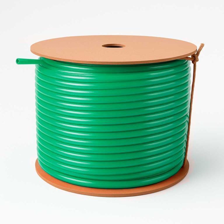 MANGUEIRA BICOLOR VERDE 1/2 X 2.0 BOBINA 200MT POLIPLAST