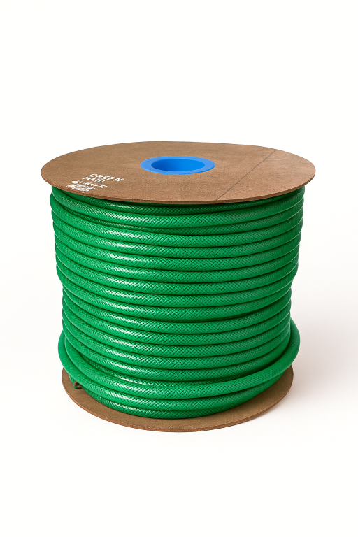 MANGUEIRA VERDE TRANÇADA SILICONADA  1/2 X 3,0 SUNFLEX