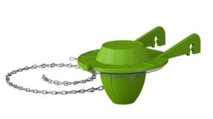 MECANISMO OBTURADOR P/ CX ACOPL. UNIVERSAL C/ CORRENTE GLOBAL