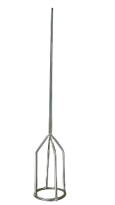 MISTURADOR DE TINTAS E GESSO 80 X 530 MM HASTE DE 8 MM