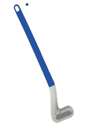 MOP ESCOVA SANIT. CURVADA CABO PLÁSTICO C/ FURO CLEAN TECH