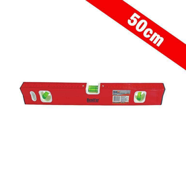 NIVEL ALUMINIO LARANJA 50CM IMANTADO BESTFER