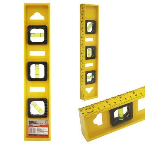 NIVEL LARANJA DE PP 30CM BESTFER