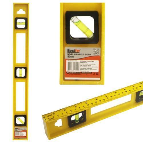 NIVEL LARANJA DE PP 50CM BESTFER